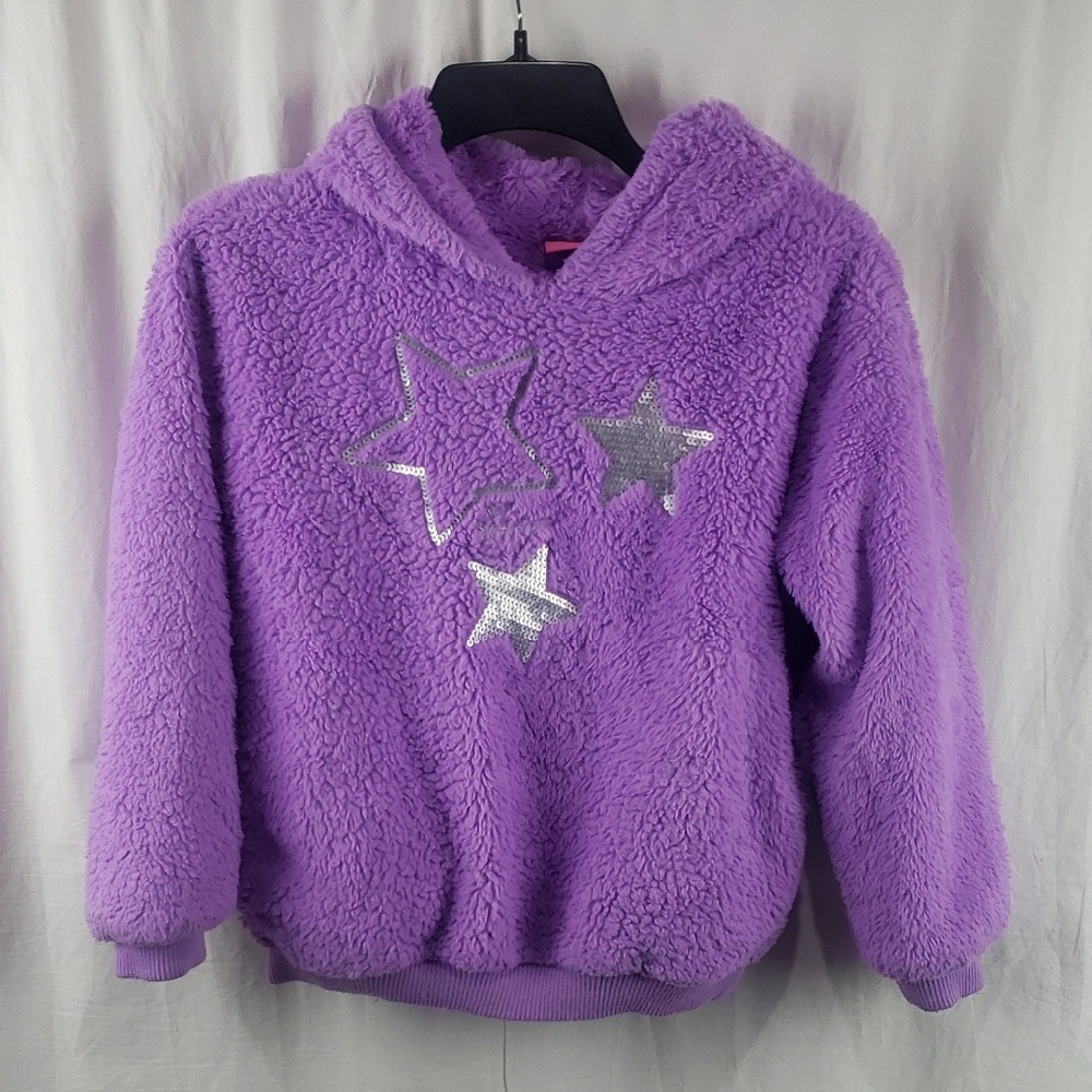 Betsey Johnson Kids Purple Fleece Hoodie